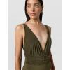 Norma Kamali Women’s Goddess Mio One Piece(Bark)