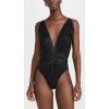 Norma Kamali Women’s Goddess Mio One Piece(Black)