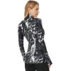 Norma Kamali Women’s Slim Fit Long Sleeve Turtle Top(Black Marble)