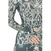 Norma Kamali Women’s Slim Fit Long Sleeve Turtle Top(Dark Jewels)