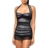 Norma Kamali Women’s Bill Mio One Piece Swimsuit(Black/Snow White)
