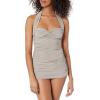 Norma Kamali Women’s Bill Mio One Piece Swimsuit(Dust)