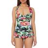 Norma Kamali Women’s Bill Mio One Piece Swimsuit(Rose Garden)