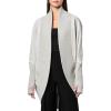 Norma Kamali Women’s Cocoon(Light Heather Grey)