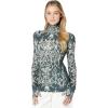Norma Kamali Women’s Slim Fit Long Sleeve Turtle Top(Dark Jewels)