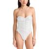 Norma Kamali Women’s Slinky Marissa One Piece(Pearl)