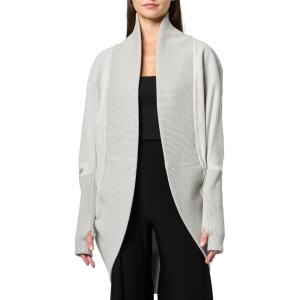 Norma Kamali Women’s Cocoon(Light Heather Grey)