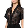 Norma Kamali Women’s Geralyn Short Sleeve Jumpsuit(Black)