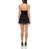 Norma Kamali Womens Cayla Flared Pickleball Dress(Black)