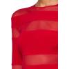 Norma Kamali Women’s Spliced Dress Fishtail Gown(Tiger Red/Tiger Red)