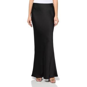 Norma Kamali Women’s Bias Obie Skirt(Black)