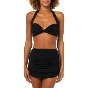Norma Kamali Womens Bill Bra + Bill Bottom(Black)